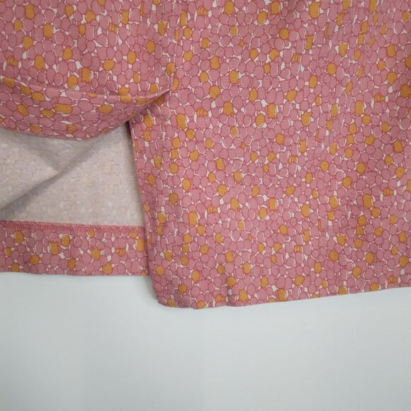 TALBOTS Printed Cotton Stretch Skirt Size 10 - Picture 5 of 9